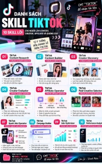 [FREE DOWNLOAD] Bộ 10 Skill TikTok cho content, affiliate và ads